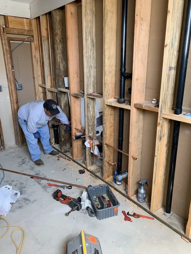 Commercial rough-in plumbing for Water Heater Replacement in Thirteenth Steet Heights
